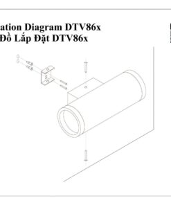 Đèn gắn tường trang trí Duhal Led