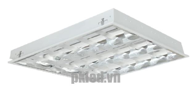 Máng đèn phản quang âm trần 2x18W LDA6218 Duhal - Ảnh 2