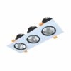 Đèn Downlight Vuông Chiếu Điểm Âm Trần 3x5W DFC3051 Duhal