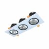Đèn Downlight Vuông Chiếu Điểm Âm Trần 3x18W DFC3181 Duhal