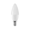 LED Nến thân nhựa 3W ánh sáng vàng LCD-3V MPE