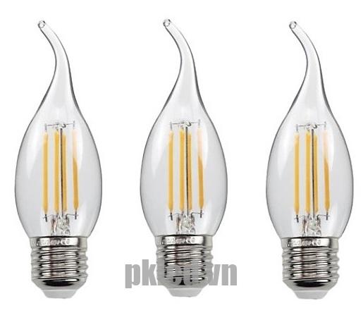 Bóng đèn LED nến DSYC35-E27 – Ánh sáng vàng ấm, sang trọng cho mọi không gian trang trí