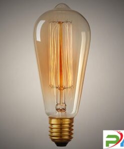 Bóng đèn LED kiểu ST64, ánh sáng vàng ấm sang trọng