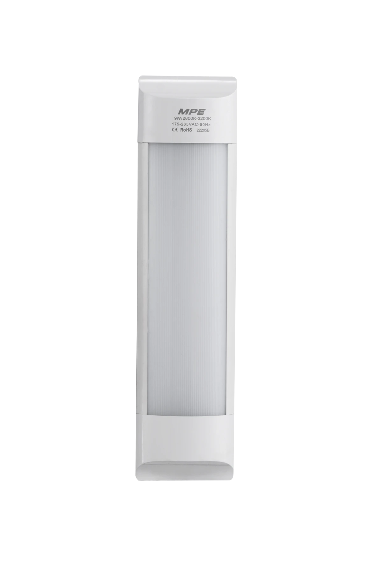 Đèn Bán Nguyệt thân đèn nhôm-nhựa 9W ánh sáng vàng BN-9V MPE