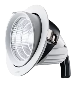 Đèn Downlight âm trần Chiếu điểm, Điều chỉnh hướng sáng 50W ánh sáng vàng DLA-50V MPE