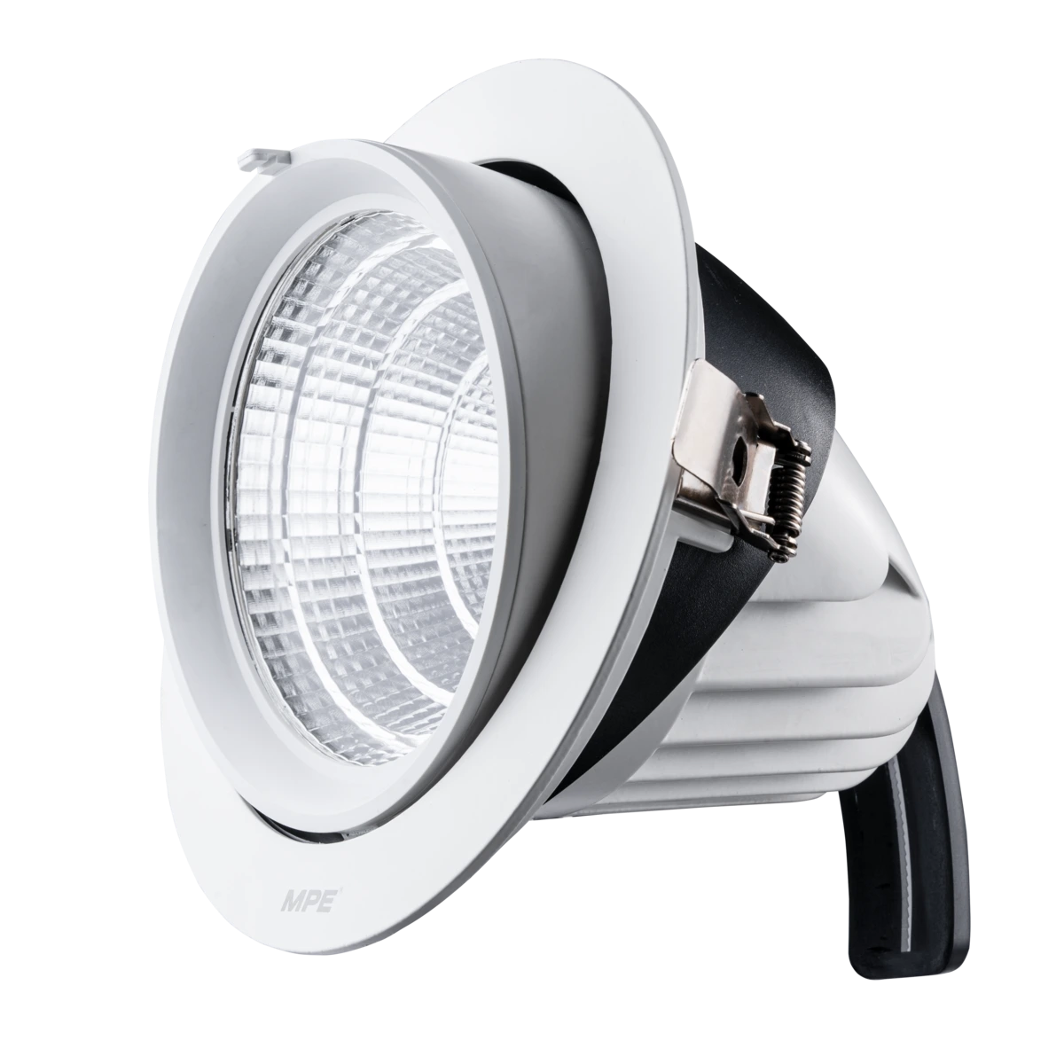 Đèn Downlight âm trần Chiếu điểm, Điều chỉnh hướng sáng 50W ánh sáng vàng DLA-50V MPE
