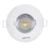 LED Downlight âm trần Chiếu điểm, Điều chỉnh hướng sáng mặt tròn 3W ánh sáng trắng DLA2R-3T MPE