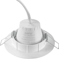 LED Downlight âm trần Chiếu điểm, Điều chỉnh hướng sáng mặt tròn 7W ánh sáng trắng DLA2R-7T MPE