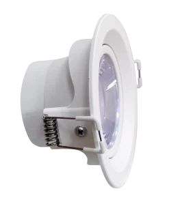 LED Downlight âm trần Chiếu điểm, Điều chỉnh hướng sáng, mặt tròn 9W ánh sáng trắng DLA2R-9T MPE