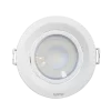 LED Downlight âm trần Chiếu điểm, Điều chỉnh hướng sáng mặt tròn 9W ánh sáng vàng DLA2R-9V MPE
