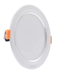 LED Downlight âm trần nhôm viền bạc 7W ánh sáng trắng DLB2-7T MPE