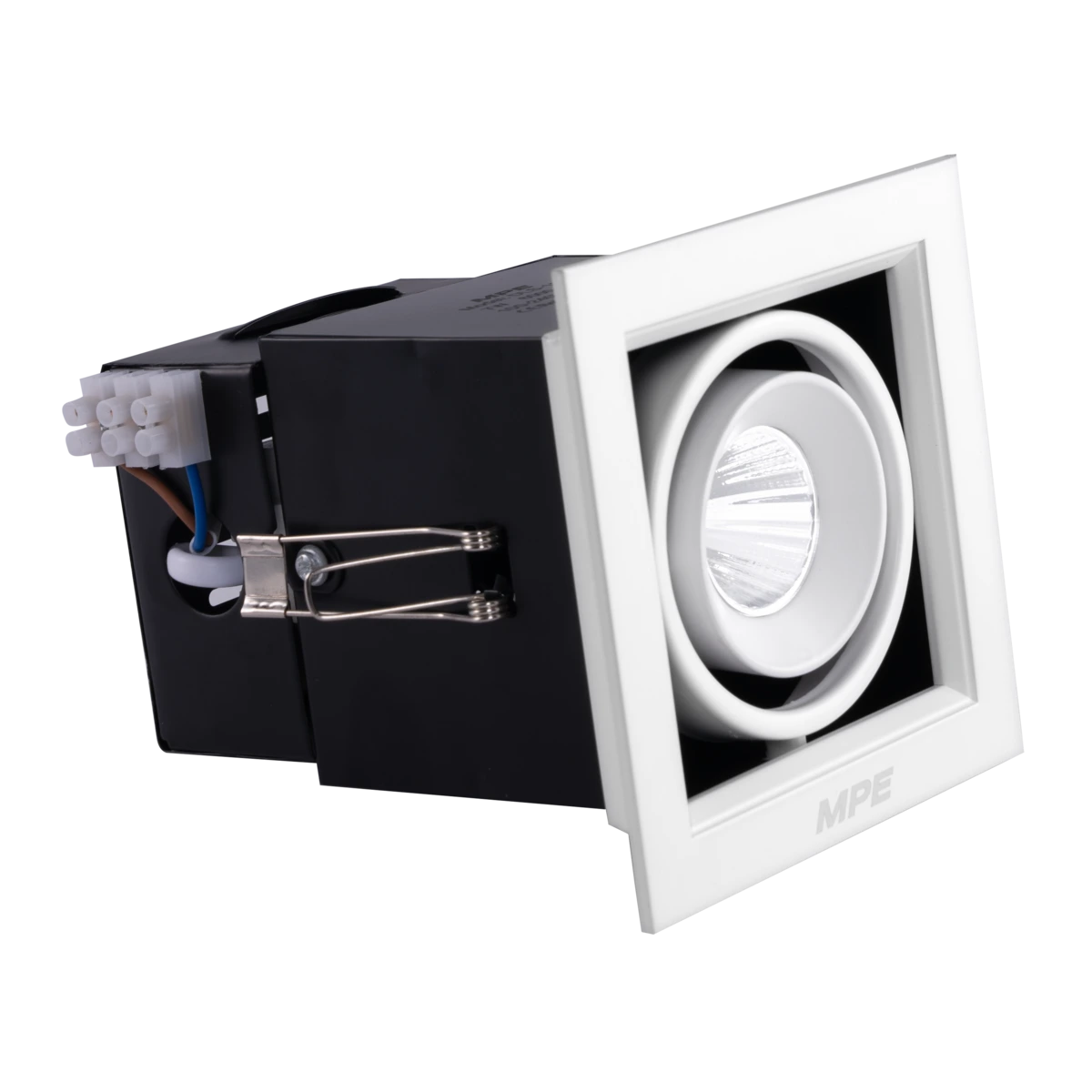 Đèn Downlight âm trần Chiếu điểm 1 đèn 7W ánh sáng trung tính DLS-107N MPE