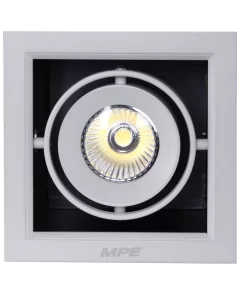 Đèn Downlight âm trần Chiếu điểm 1 đèn 12W ánh sáng trắng DLS-112T MPE