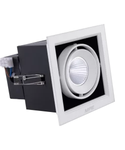 Đèn Downlight âm trần Chiếu điểm 1 đèn 12W ánh sáng trắng DLS-112T MPE