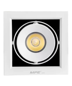 Đèn Downlight âm trần Chiếu điểm 1 đèn 20W ánh sáng vàng DLS-120V MPE