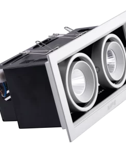 Đèn Downlight âm trần Chiếu điểm 2 đèn 7W ánh sáng trung tính DLS-207N MPE