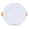 LED Downlight âm trần nhôm, viền trắng 9W ánh sáng vàng DLT-9V MPE