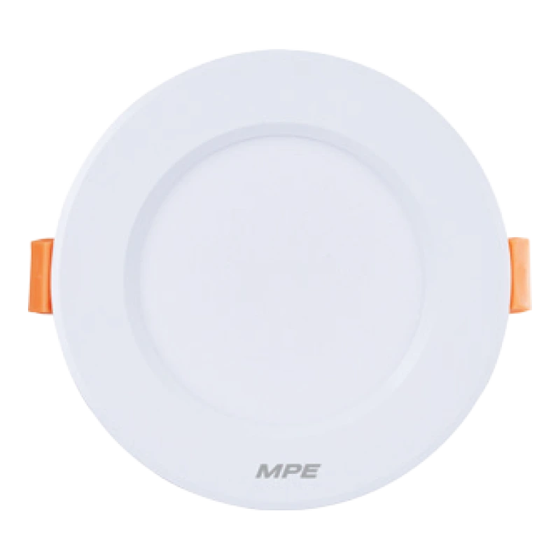 LED Downlight lõm viền trắng 9W ánh sáng vàng DLTL-9V MPE