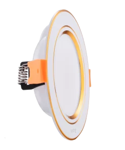 LED Downlight viền trắng 12W ánh sáng vàng DLV-12V MPE