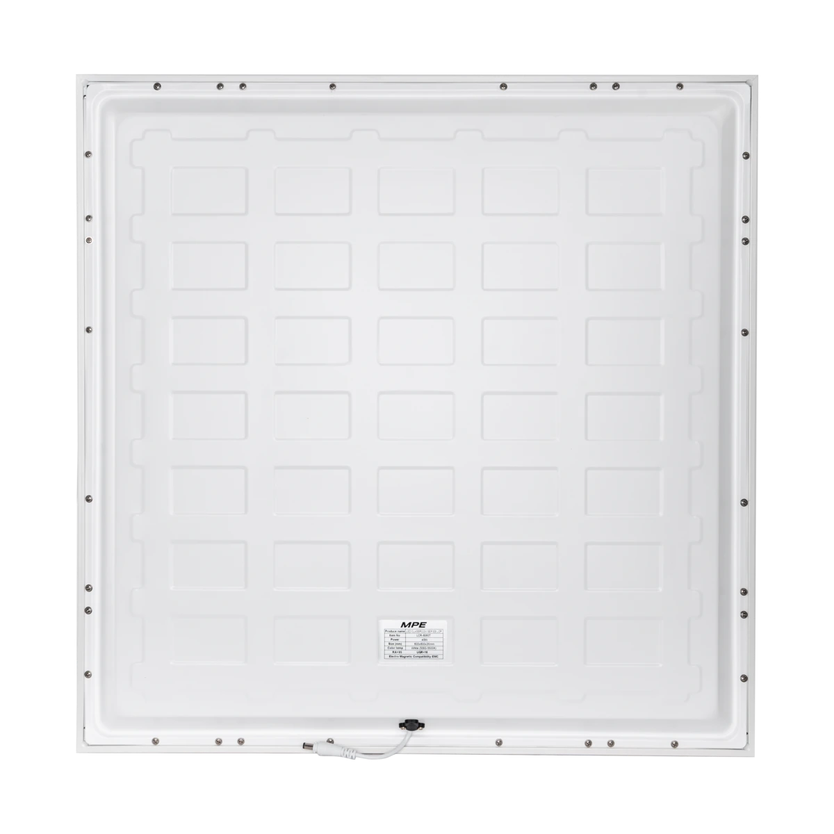 LED tấm loại lớn 60x60 gắn nổi 40W ánh sáng trắng LCR-6060T MPE