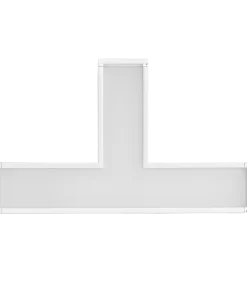 Thanh nối T thân màu trắng có đèn 12W ánh sáng trung tính dùng cho Seri LNC – mã LTW-12N MPE