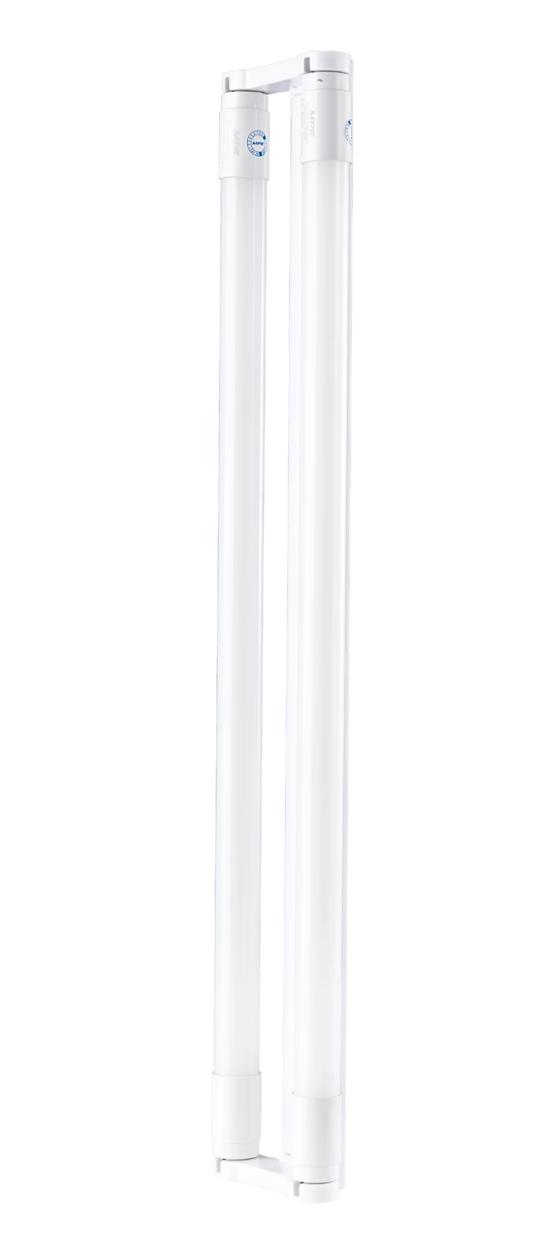 Bộ máng LED Tube thuỷ tinh 2x18W 1.2m ánh sáng vàng MGT-220V MPE