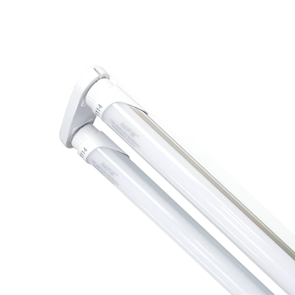 Bộ máng LED Tube nhôm 2x20W 1.2m ánh sáng vàng MLT-220V MPE