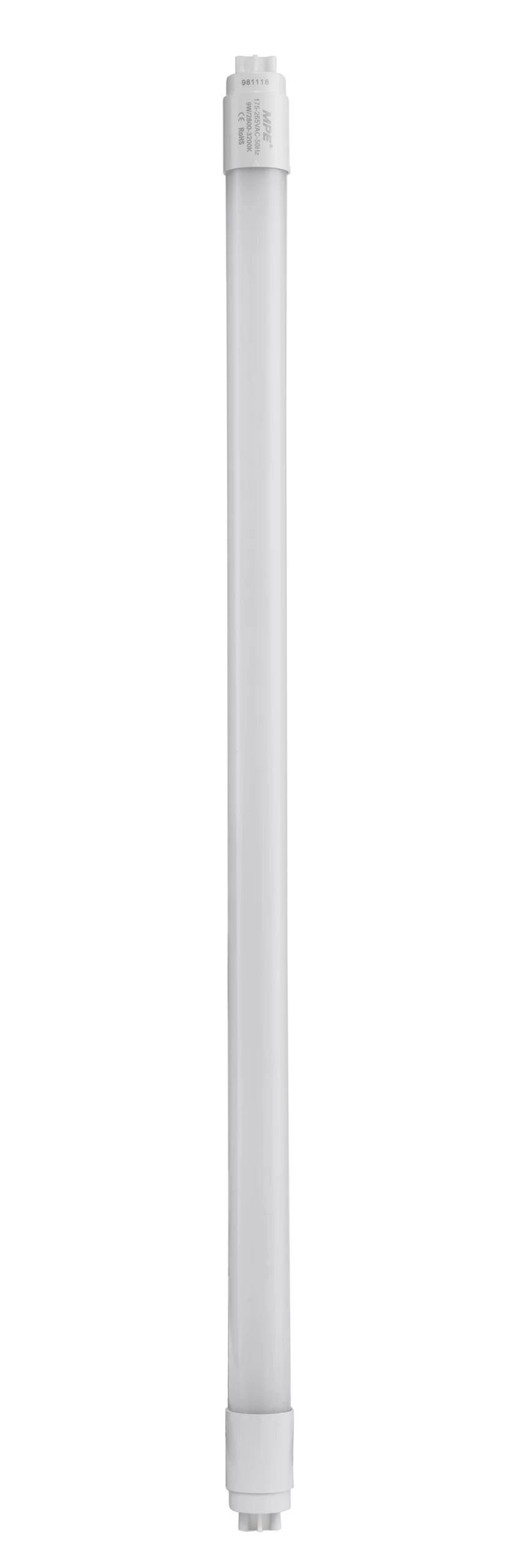 LED tube nhựa nano 0.6m 9W ánh sáng vàng NT8-60V MPE