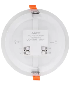 Đèn Led Panel âm trần viền nhôm 12W ánh sáng trắng RPE-12T MPE