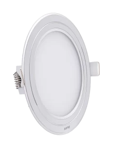 LED Panel âm trần nhôm viền bạc mặt tròn 12W phi nhỏ - 3 chế độ màu RPL-12S/3C/S MPE
