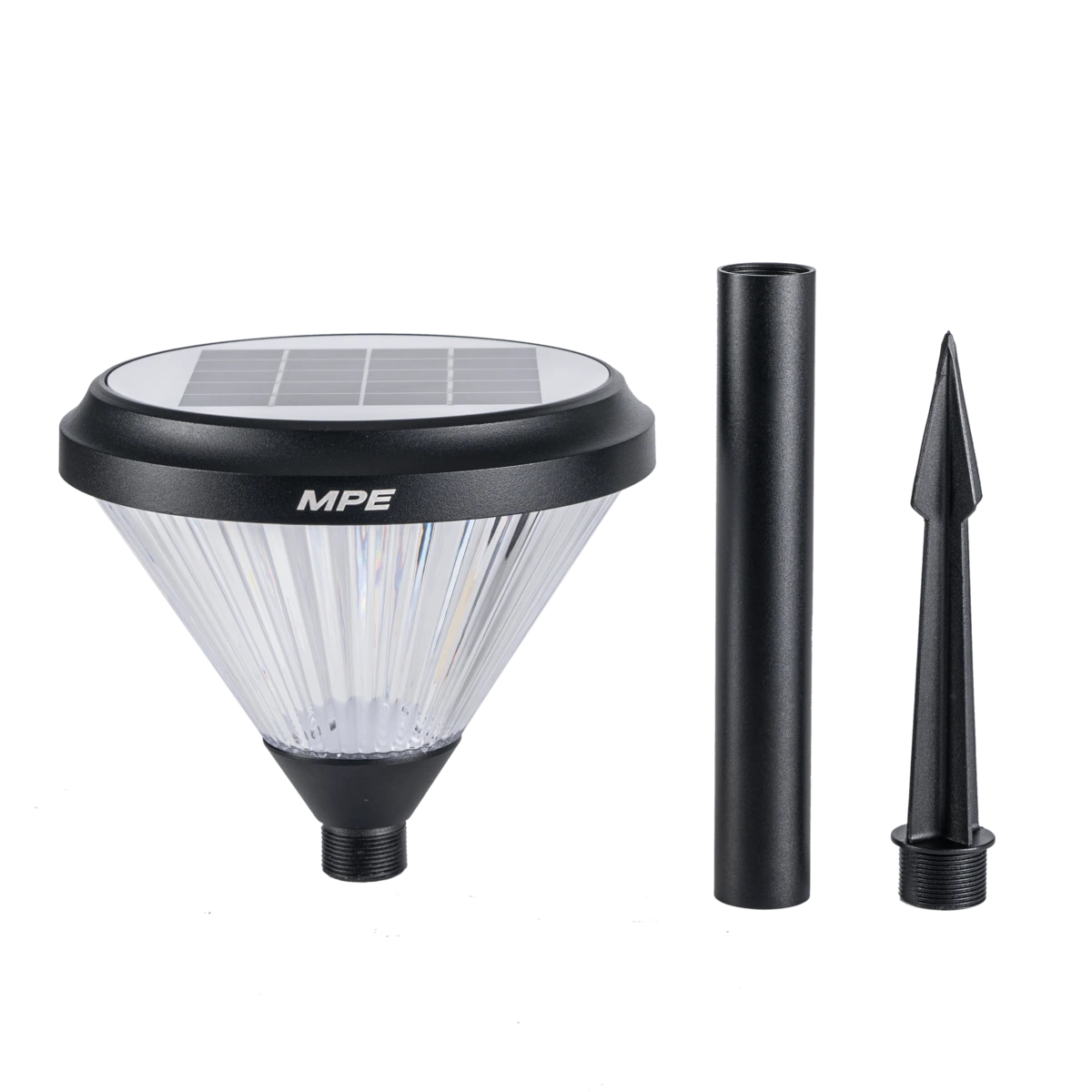 Đèn sân vườn năng lượng mặt trời, cắm đất, cao 50cm 2W ánh sáng vàng SLL-50V MPE