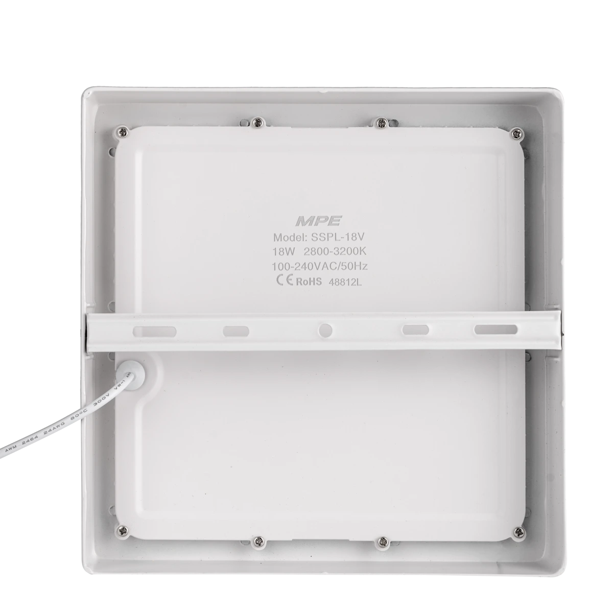 Đèn Led Panel âm trần vuông 18W ánh sáng vàng SSPL-18V MPE
