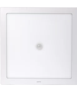 Đèn Panel ốp nổi nhôm, mặt vuông, cảm biến chuyển động 24W ánh sáng trắng SSPL-24T/MS MPE