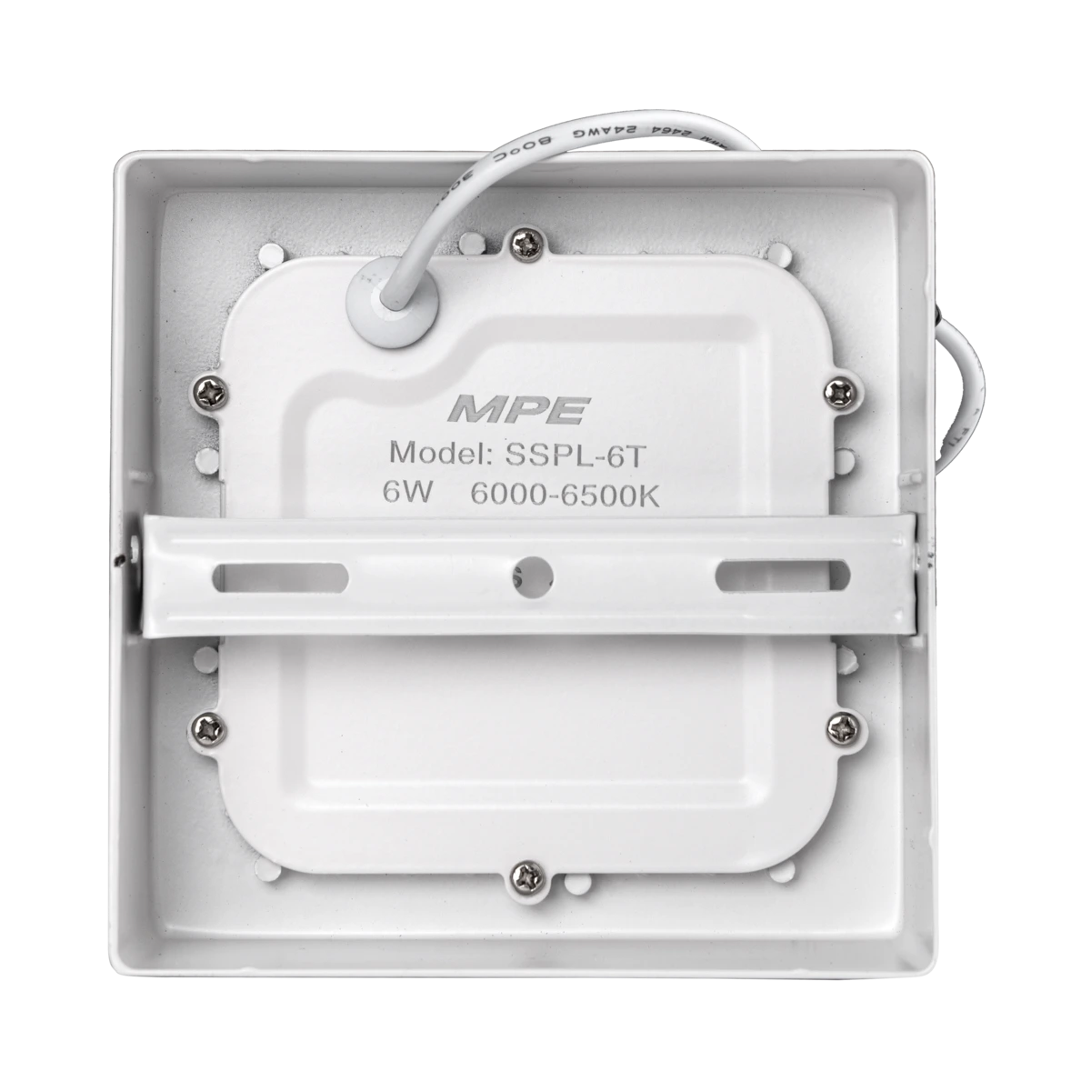 Đèn Led Panel âm trần vuông 6W ánh sáng trắng SSPL-6T MPE