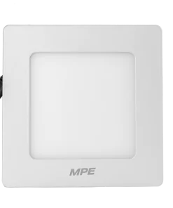 Đèn Panel âm trần nhôm, mặt tròn dim 6W ánh sáng trắng SSPL-6T/DIM MPE