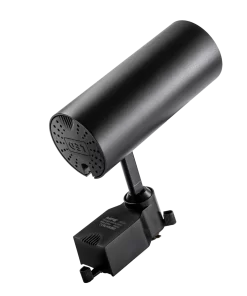 Đèn chiếu điểm gắn ray màu đen 12W ánh sáng vàng TSLB2-12V MPE