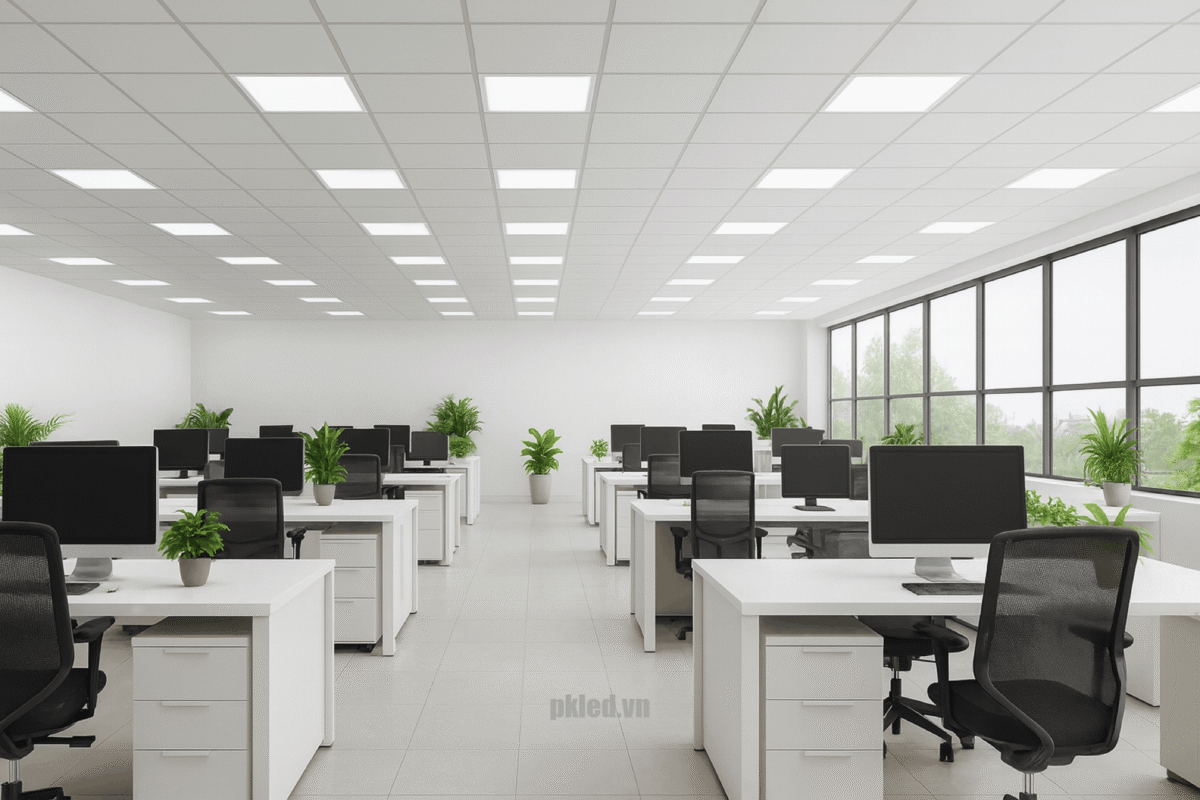Đèn panel sử dụng văn phòng tiết kiệm điện