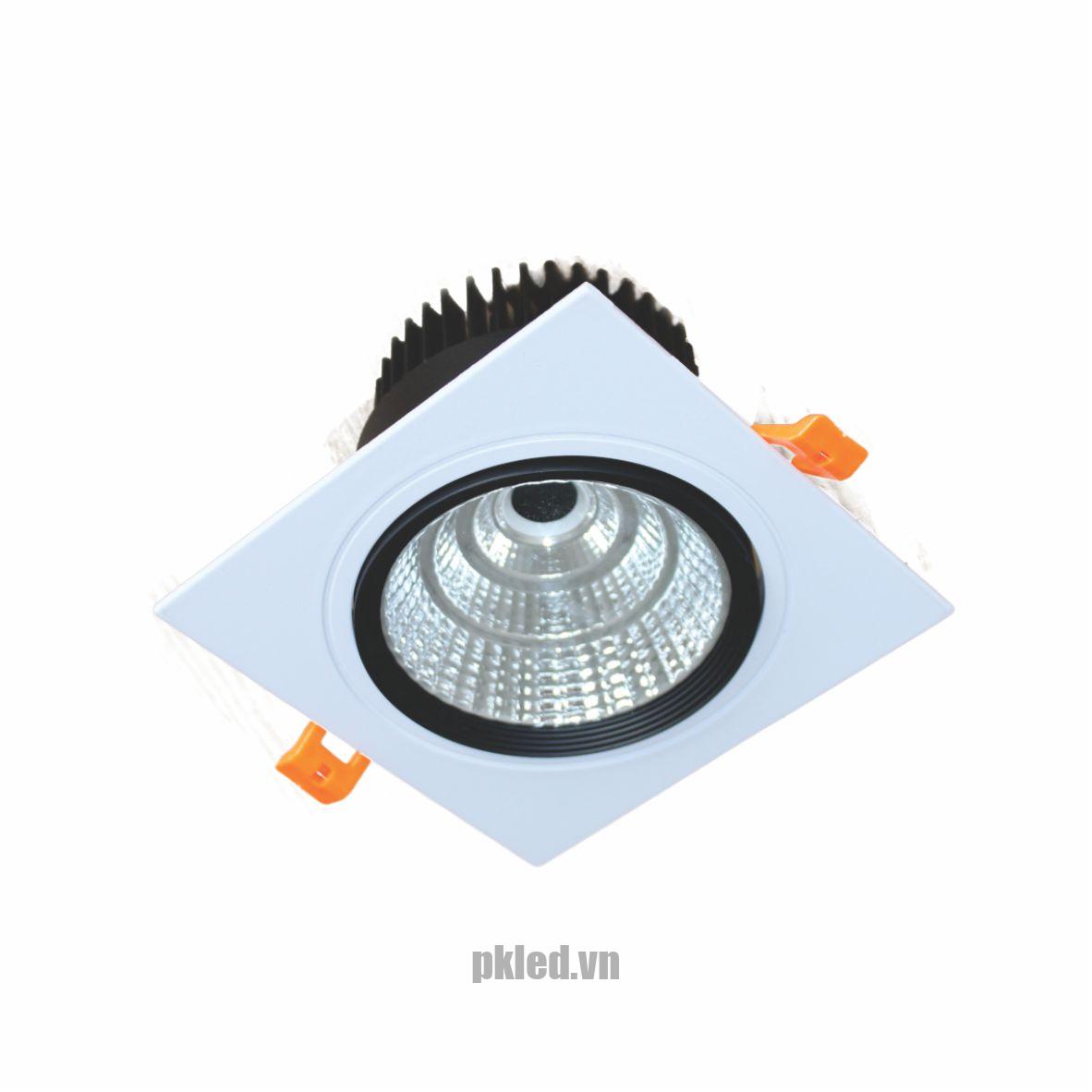 Đèn downlight vuông chiếu điểm âm trần 18W DFC1181 Duhal