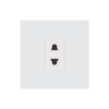 Bộ ổ cắm đơn 2 chấu 16A 250V Duhal C1B151