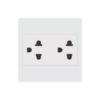 Bộ ổ cắm đôi 3 chấu 16A 250V Duhal C1B252