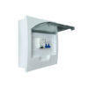 Tủ điện âm tường chứa CB 3-6 cực Duhal DHN3-6L
