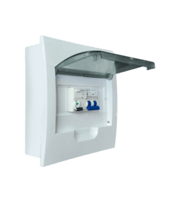 Tủ điện âm tường chứa CB 8-12 cực Duhal DHN8-12L