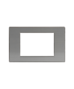 Mặt inox dùng cho 3 thiết bị Duhal I2C331