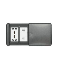 Ổ cắm âm sàn nắp trượt IP44 Duhal I2V201