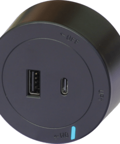 Bộ ổ cắm cao cấp 1 USB 1 Type-C Duhal K1B641
