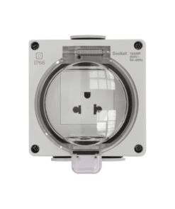 Ổ cắm 3 chấu chống thấm IP66 âm tường Duhal K1V104