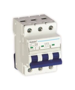 MCB 3 cực 63A 6kA Duhal S1D363 thiết bị đóng cắt dòng lớn
