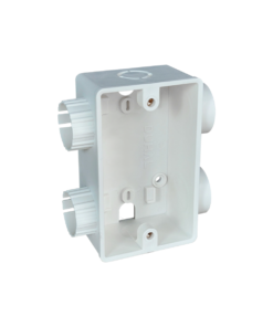 Đế đơn gắn âm chữ nhật 105x64x40mm S1G113 Duhal