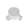 Hộp tròn 2 đường góc Ø20mm S1O739 Duhal