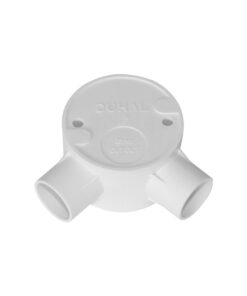 Hộp tròn 2 đường góc Ø20mm S1O739 Duhal